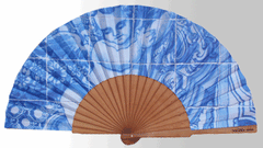 Leque Azulejo Séc. XVIII - Anjo